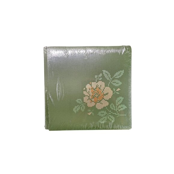 Creative Memories Countryside Comfort 12x12 Green Foiled Album Coverset Rose New - Picture 12 of 12